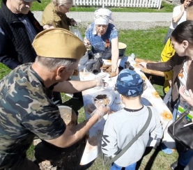 ​В экоцентре «Кузнецкий Алатау» отпраздновали День Победы.